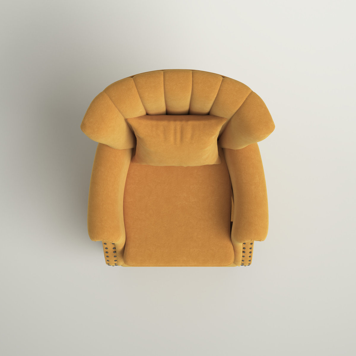 Johnathan 29'' Wide Velvet Wingback Chair